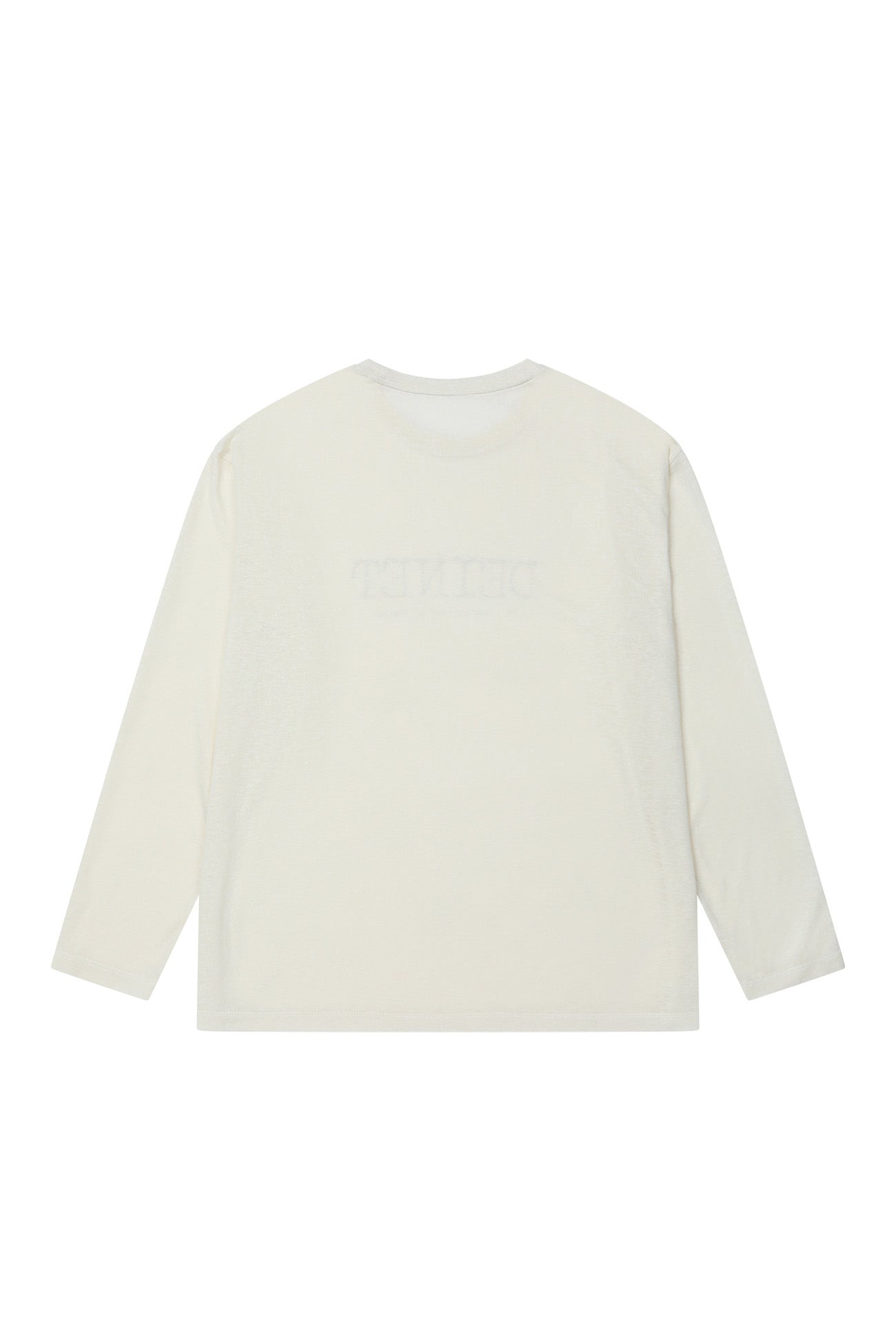 Deinet - Overfit Sweat Graphics T-Shirt (Ivory) product image 8 | TRAB K-Fashion Australia