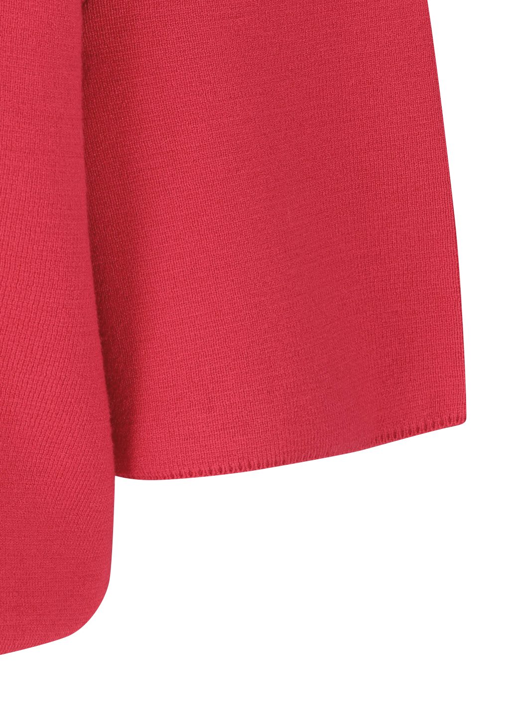 Amomento - Rounded half knit top (Red) product image 5 | TRAB K-Fashion Australia