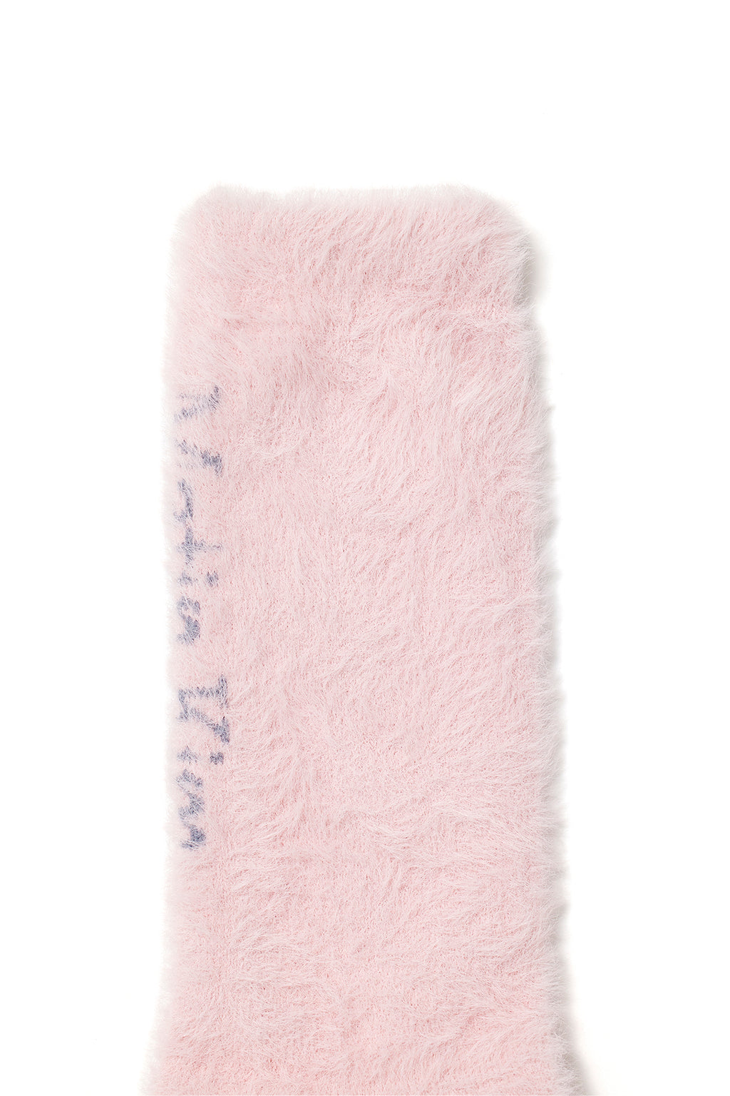 Matin Kim - Hairy Fur Crew Socks (Pink) product image 3 | TRAB K-Fashion Australia