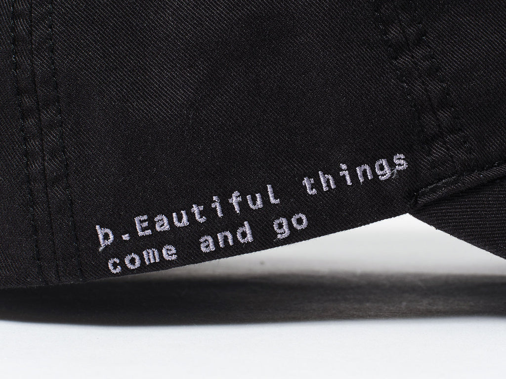 San San Gear - San San X B.E Washed Ball Cap (Black) product image 6 | TRAB K-Fashion Australia