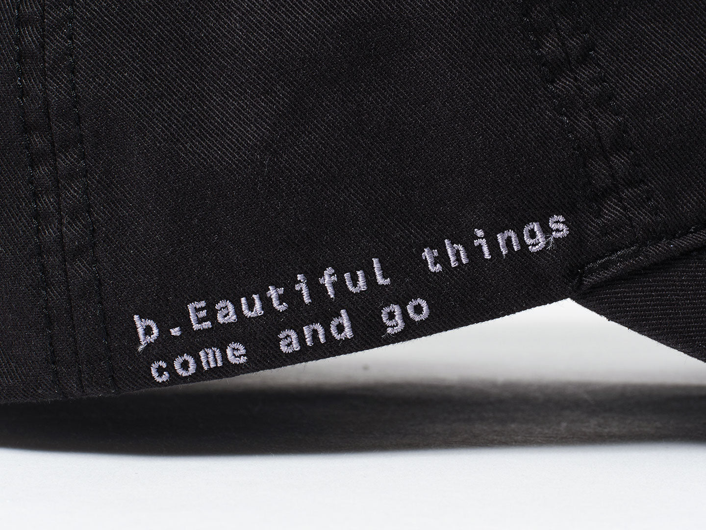 San San Gear - San San X B.E Washed Ball Cap (Black) product image 6 | TRAB K-Fashion Australia