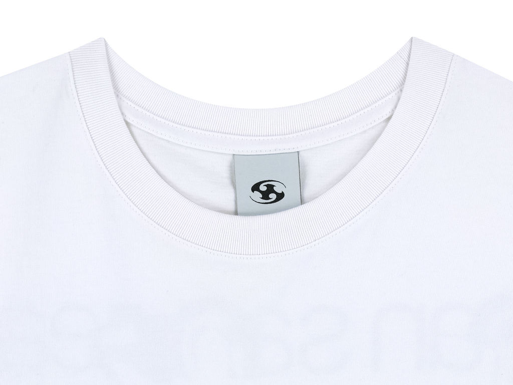 San San Gear - Logo T-Shirt (White) product image 5 | TRAB K-Fashion Australia