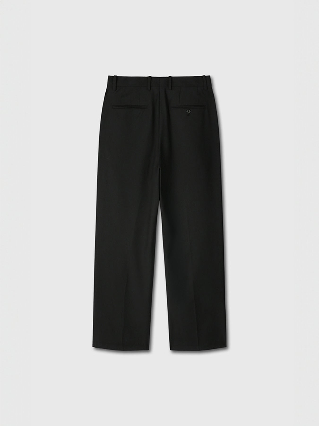 Tonywack - Double-Pleats Relaxed Trousers (Black) product image 7 | TRAB K-Fashion Australia