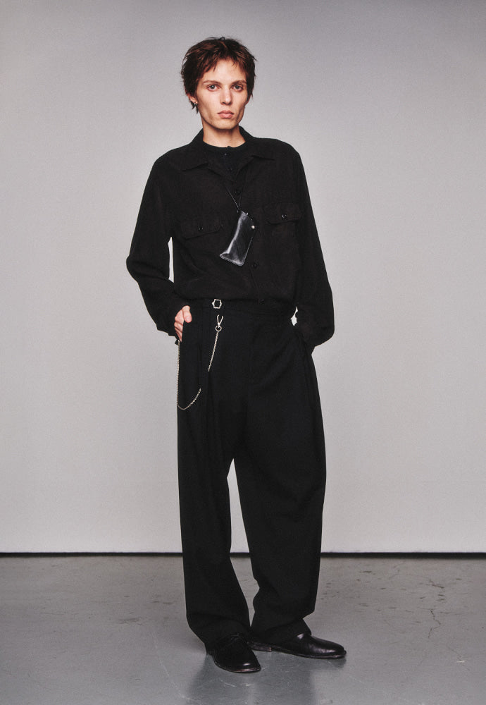 Art if acts - Tencel US Army Shirt (Faded Black) product image 2 | TRAB K-Fashion Australia