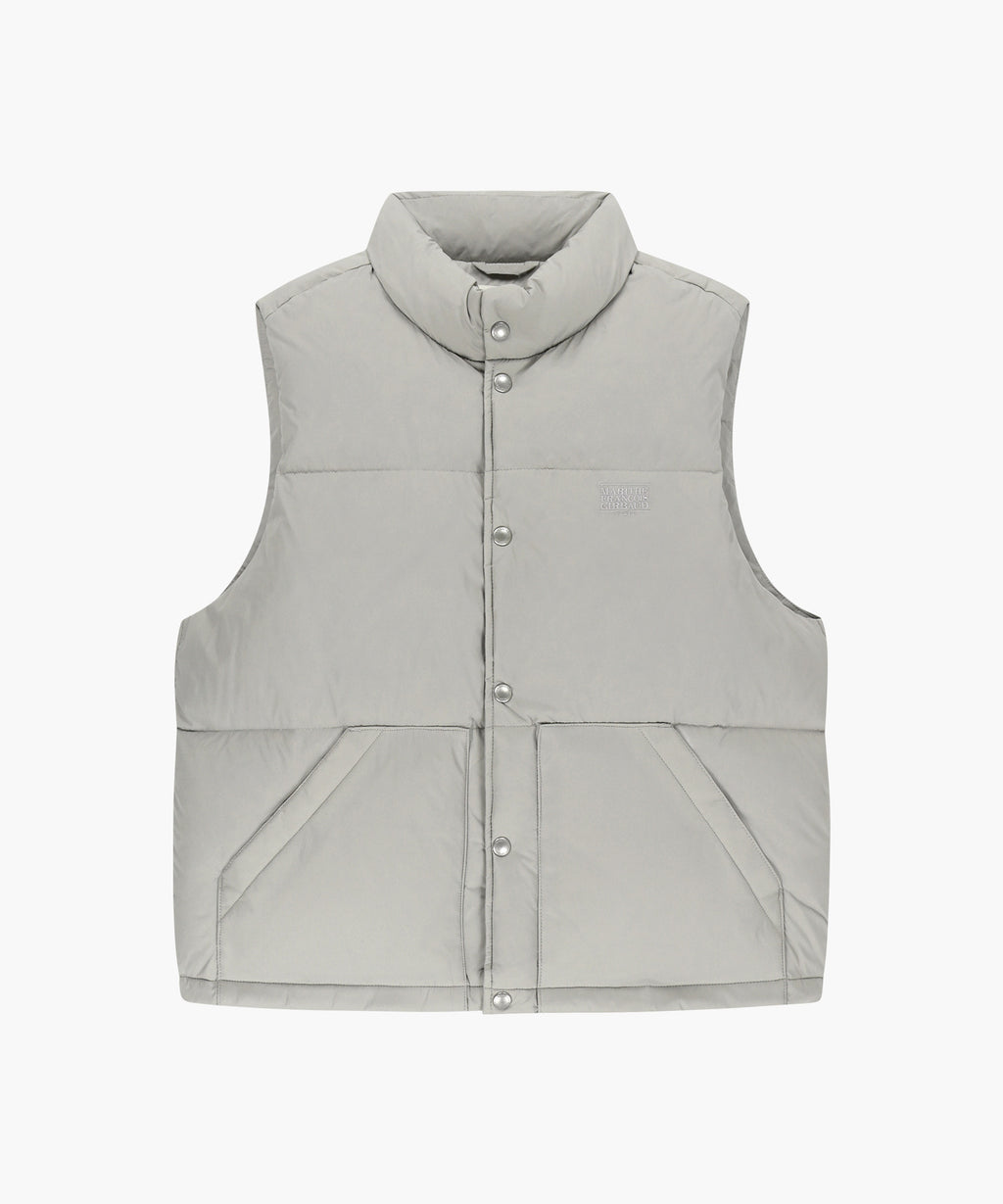 Marithe & Francois Girbaud - High Neck Down Vest (Light Gray) product image 5 | TRAB K-Fashion Australia