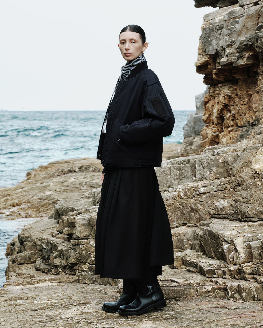 Eastlogue - Royal Flight Jumper (D.navy) product image 4 | TRAB K-Fashion Australia