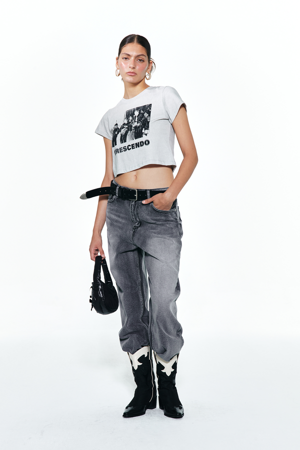 Deinet - Faded Straight Denim (Light Black) product image 4 | TRAB K-Fashion Australia