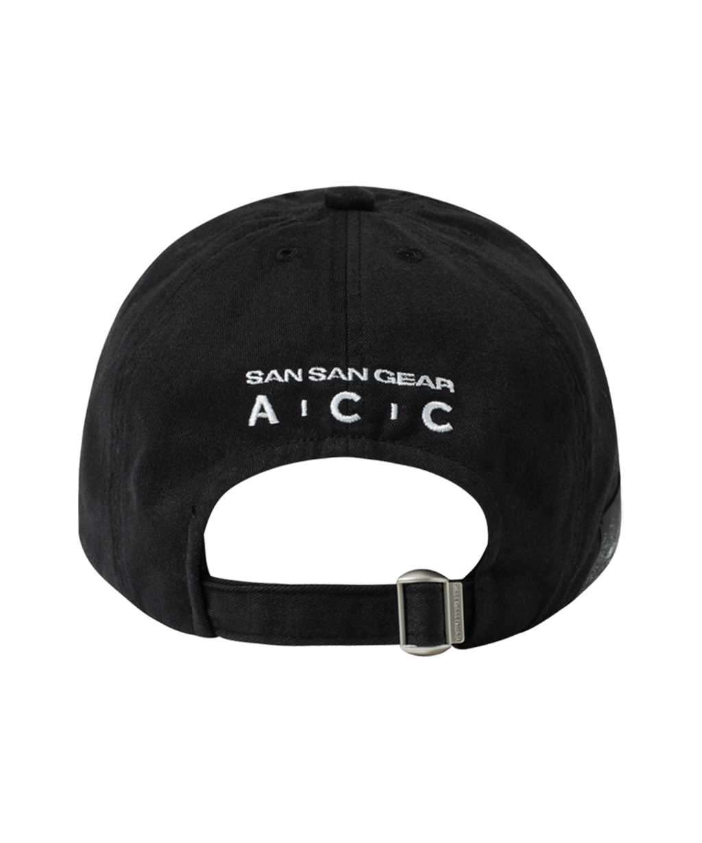 San San Gear - San San Gear X Ryoji Ikeda Cap (Black) product image 2 | TRAB K-Fashion Australia