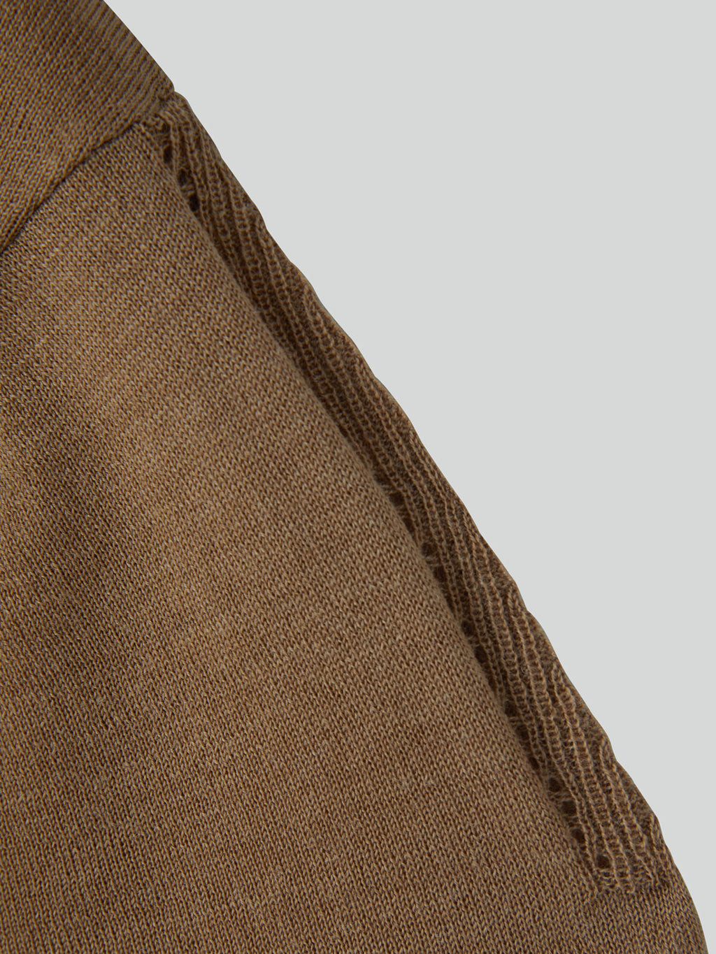 Recto - Pocket Wool Knit Top (Ochre) product image 7 | TRAB K-Fashion Australia