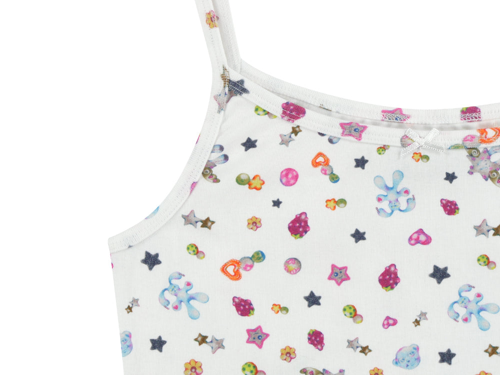 Coyseio - Ema Tiny Friends Sleeveless (White) product image 15 | TRAB K-Fashion Australia