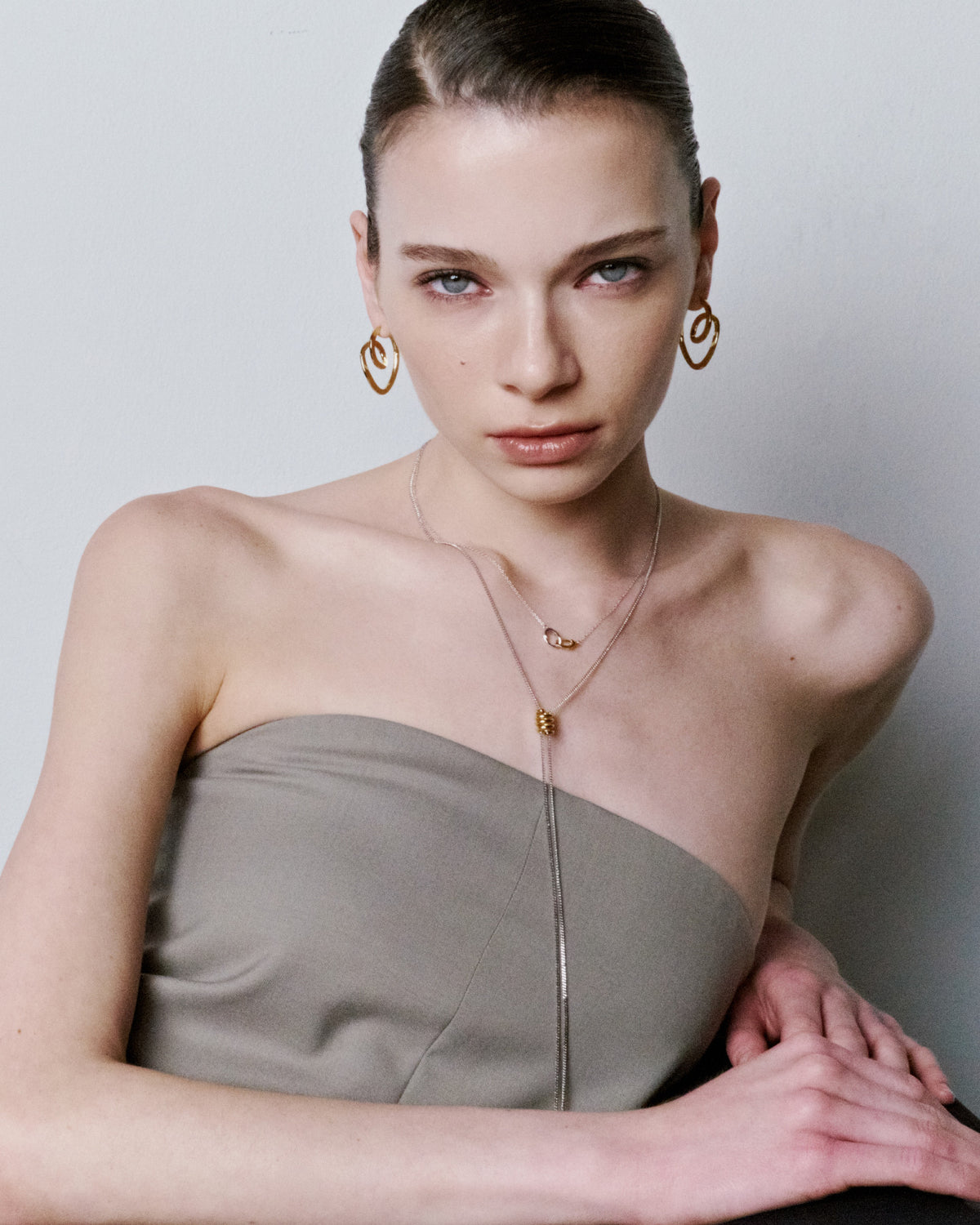 Numbering - Dual-Surface Coil Earrings #6121 product image 6 | TRAB K-Fashion Australia