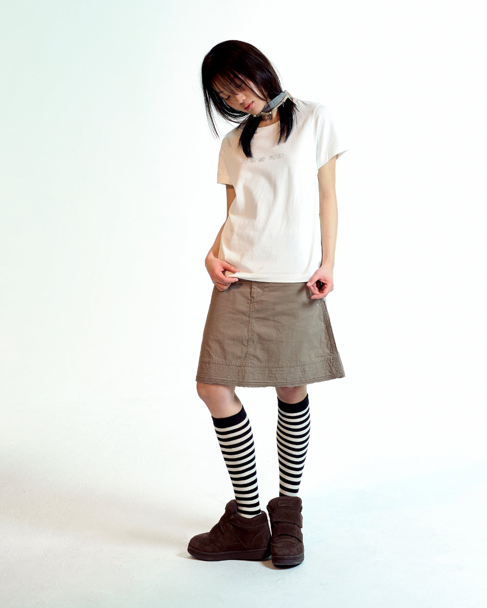 Coyseio - 사랑을 해라 T-Shirt (White) product image 4 | TRAB K-Fashion Australia