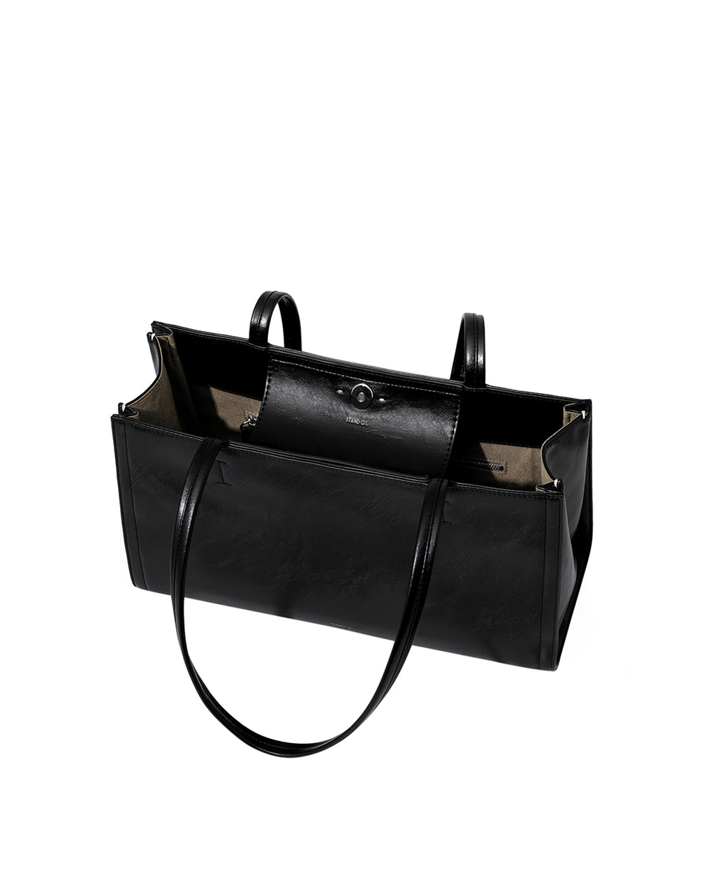 Stand Oil - Oblong bag (Black) product image 7 | TRAB K-Fashion Australia
