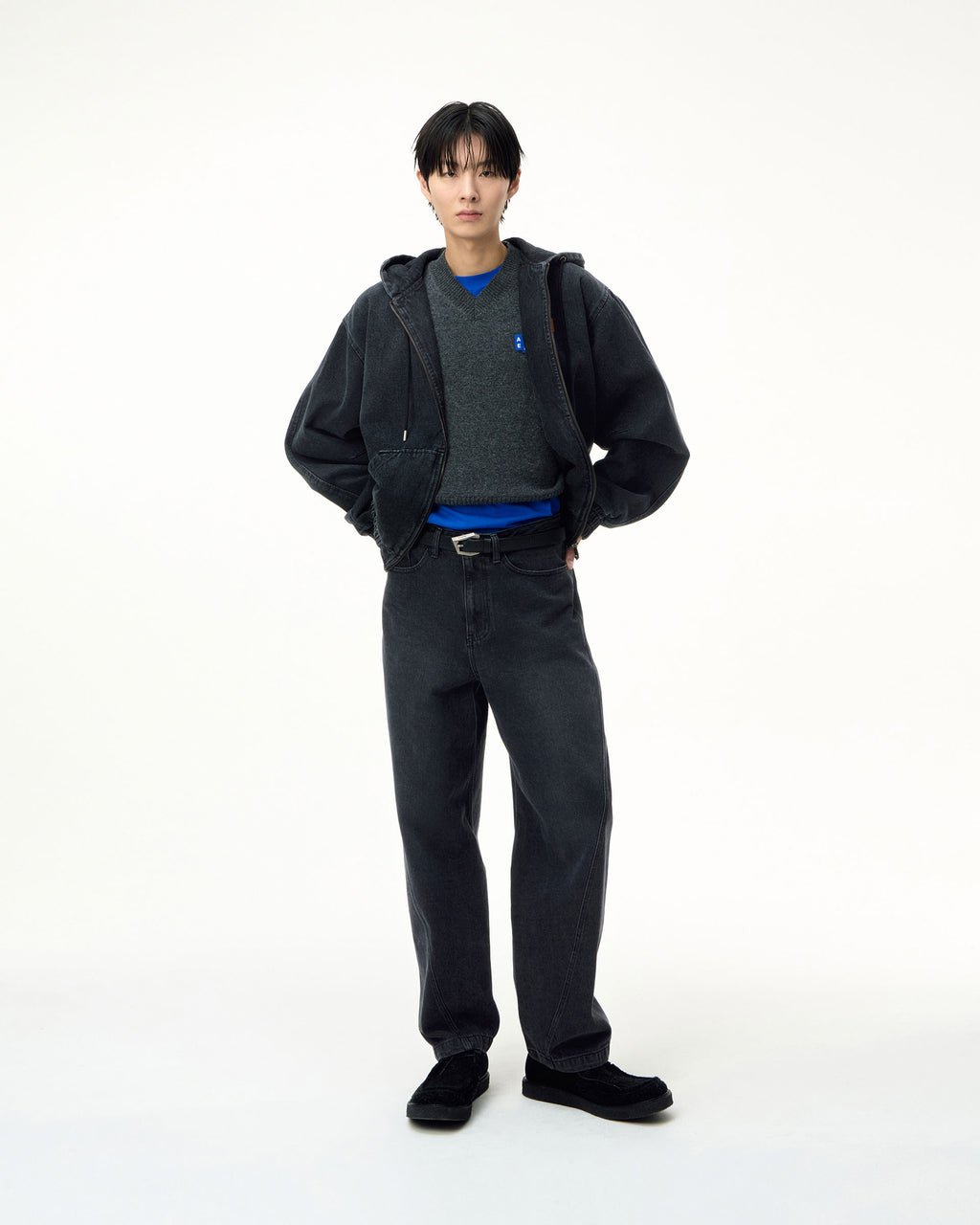 Ader Error - Sig; SV Tag jeans 04 (Noir) product image 8 | TRAB K-Fashion Australia