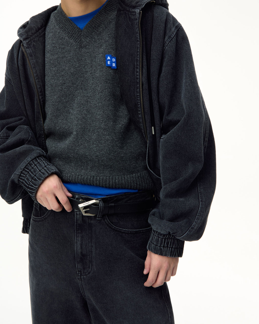 Ader Error - Sig; SV Tag jeans 04 (Noir) product image 11 | TRAB K-Fashion Australia