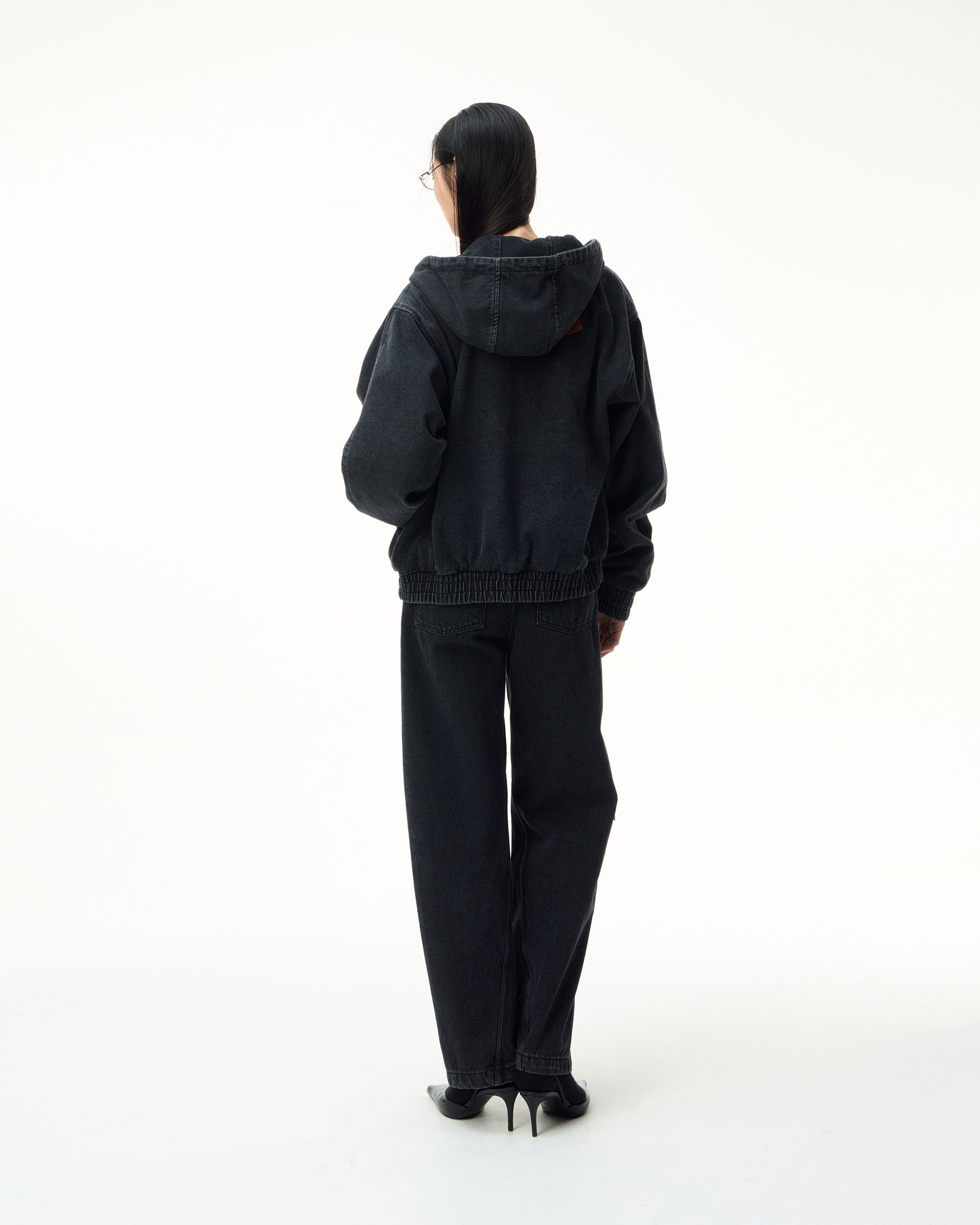 Ader Error - Sig; SV Tag jeans 04 (Noir) product image 2 | TRAB K-Fashion Australia