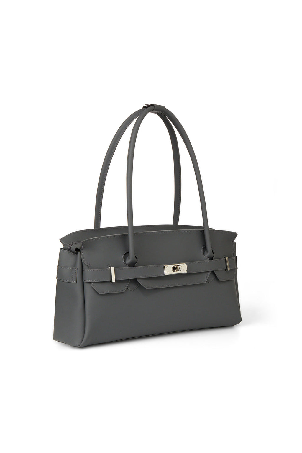 Deinet - [free Card Wallet] Jelly Two-Way Bag (Charcoal) product image 2 | TRAB K-Fashion Australia