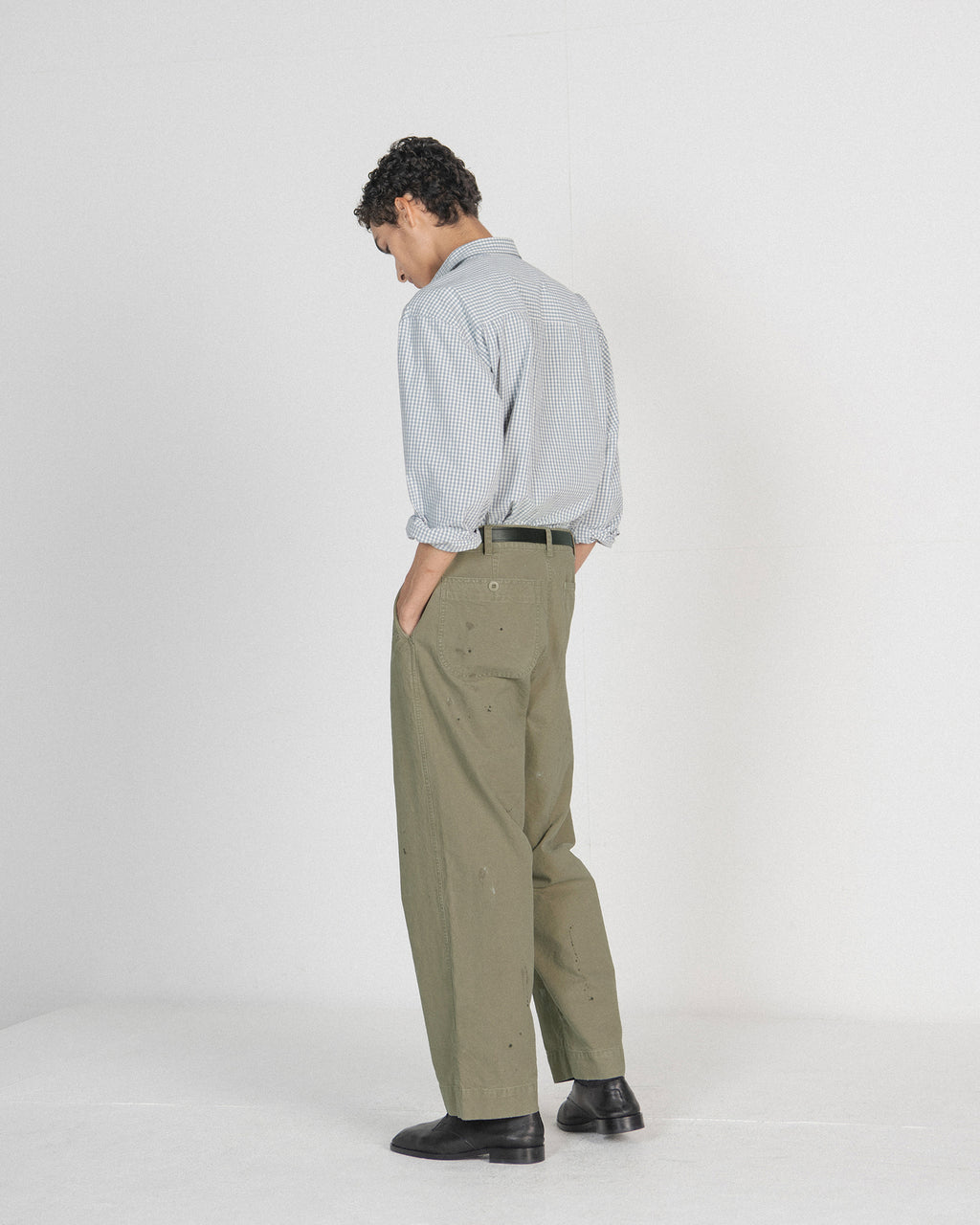 Brownyard - Painted Pants (Khaki) product image 3 | TRAB K-Fashion Australia