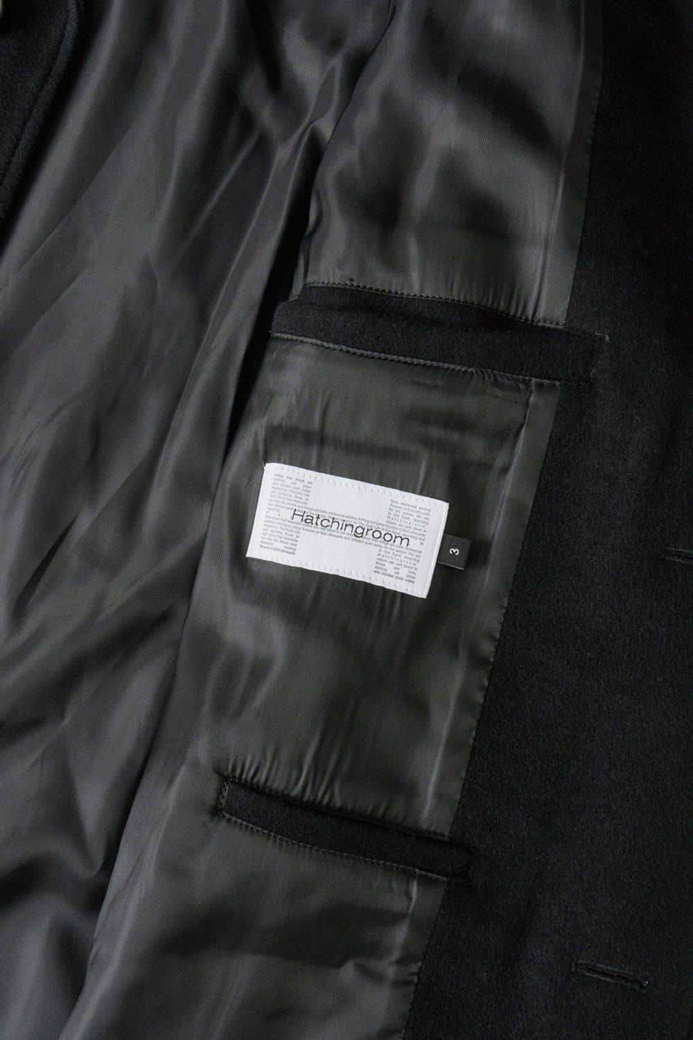 Hatchingroom - Chesterfield Coat (Black) product image 9 | TRAB K-Fashion Australia