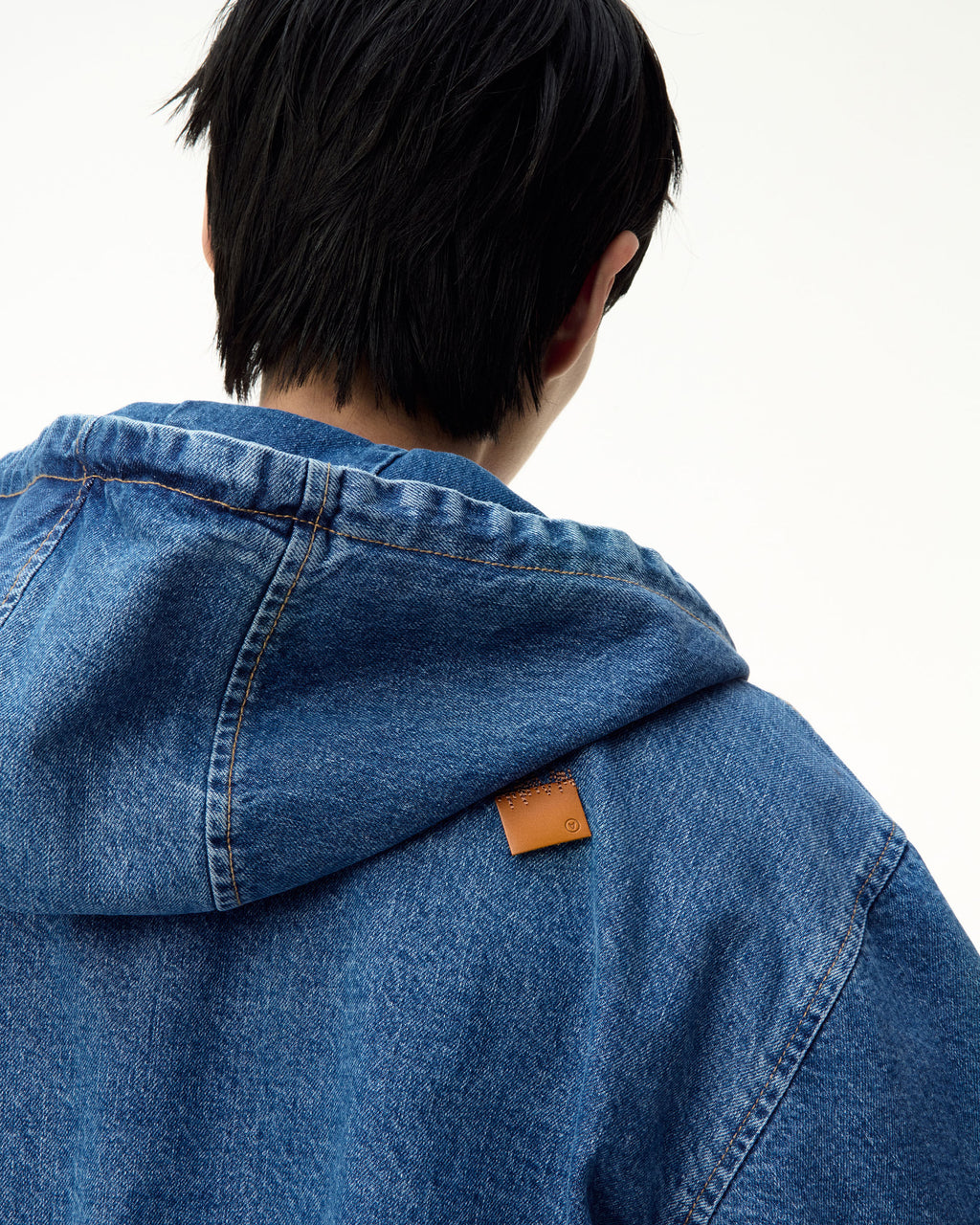 Ader Error - Sig; SV Tag hooded work jacket 01 (Blue) product image 5 | TRAB K-Fashion Australia