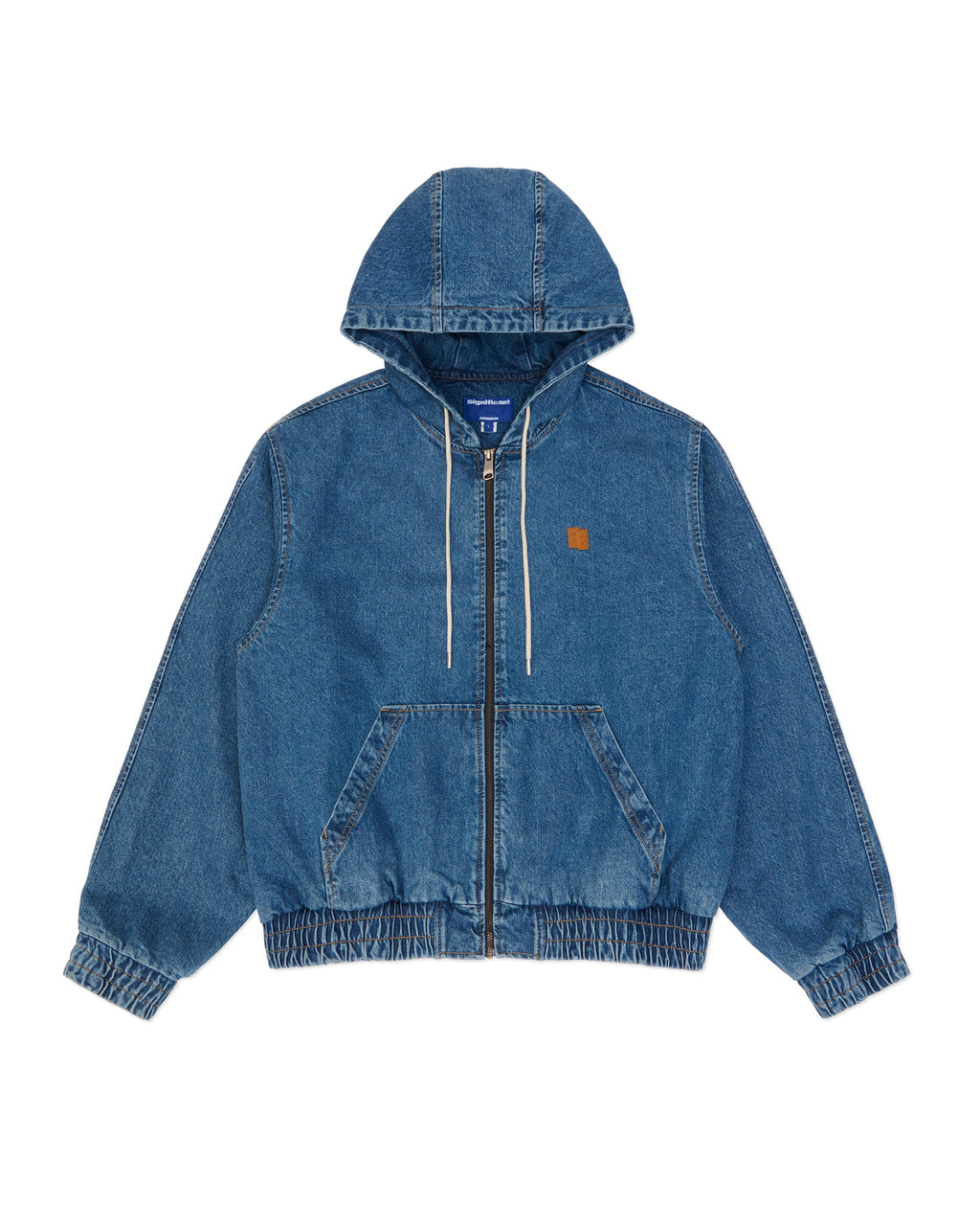Ader Error - Sig; SV Tag hooded work jacket 01 (Blue) product image 7 | TRAB K-Fashion Australia