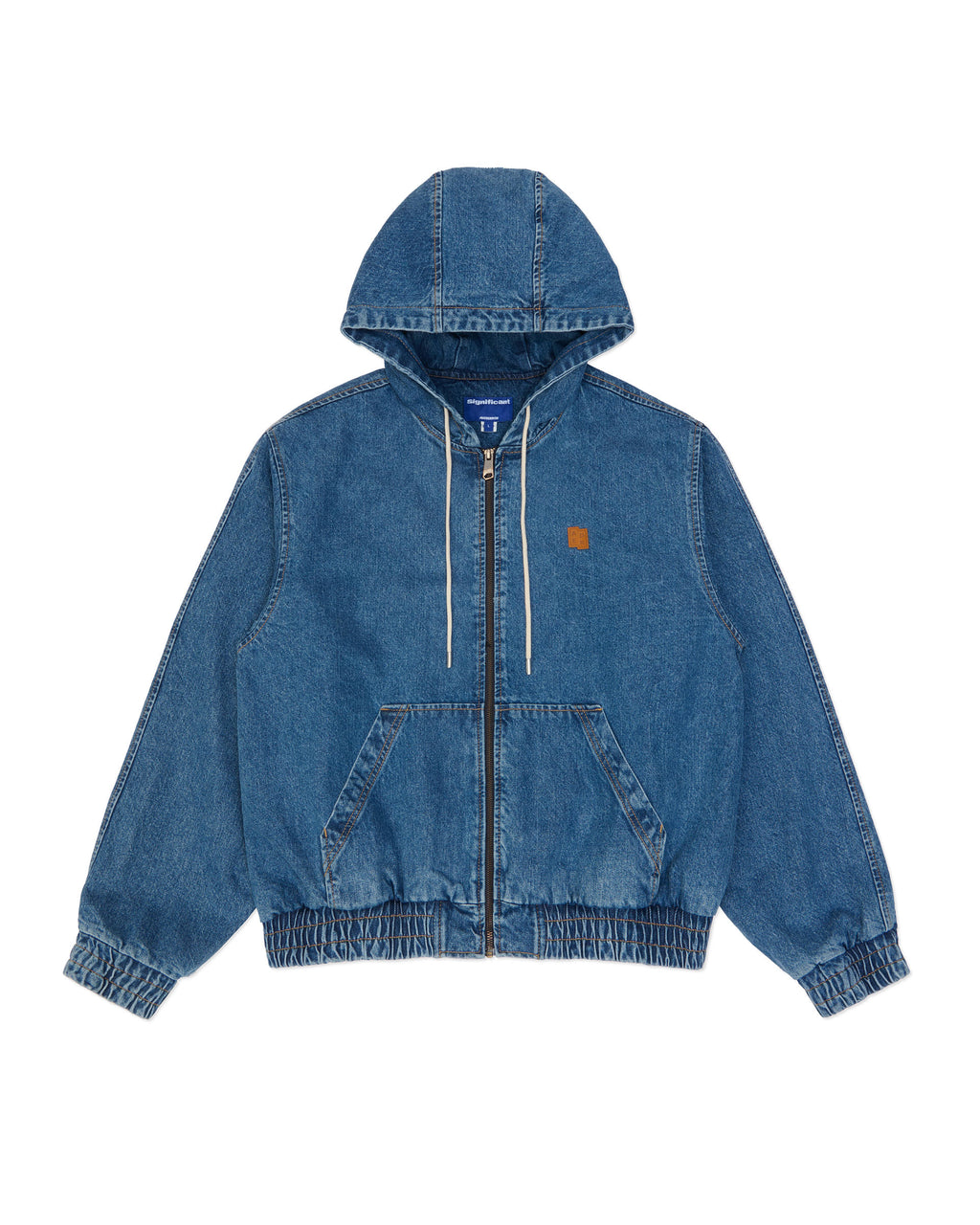 Ader Error - Sig; SV Tag hooded work jacket 01 (Blue) product image 6 | TRAB K-Fashion Australia