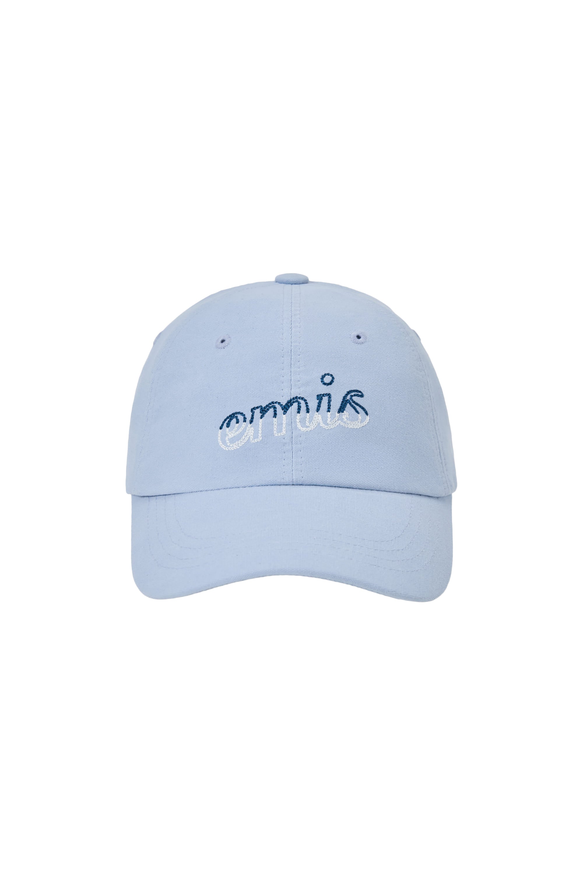 Emis - Chain Stitch Ball Cap (Pastel Blue) product image 1 | TRAB K-Fashion Australia