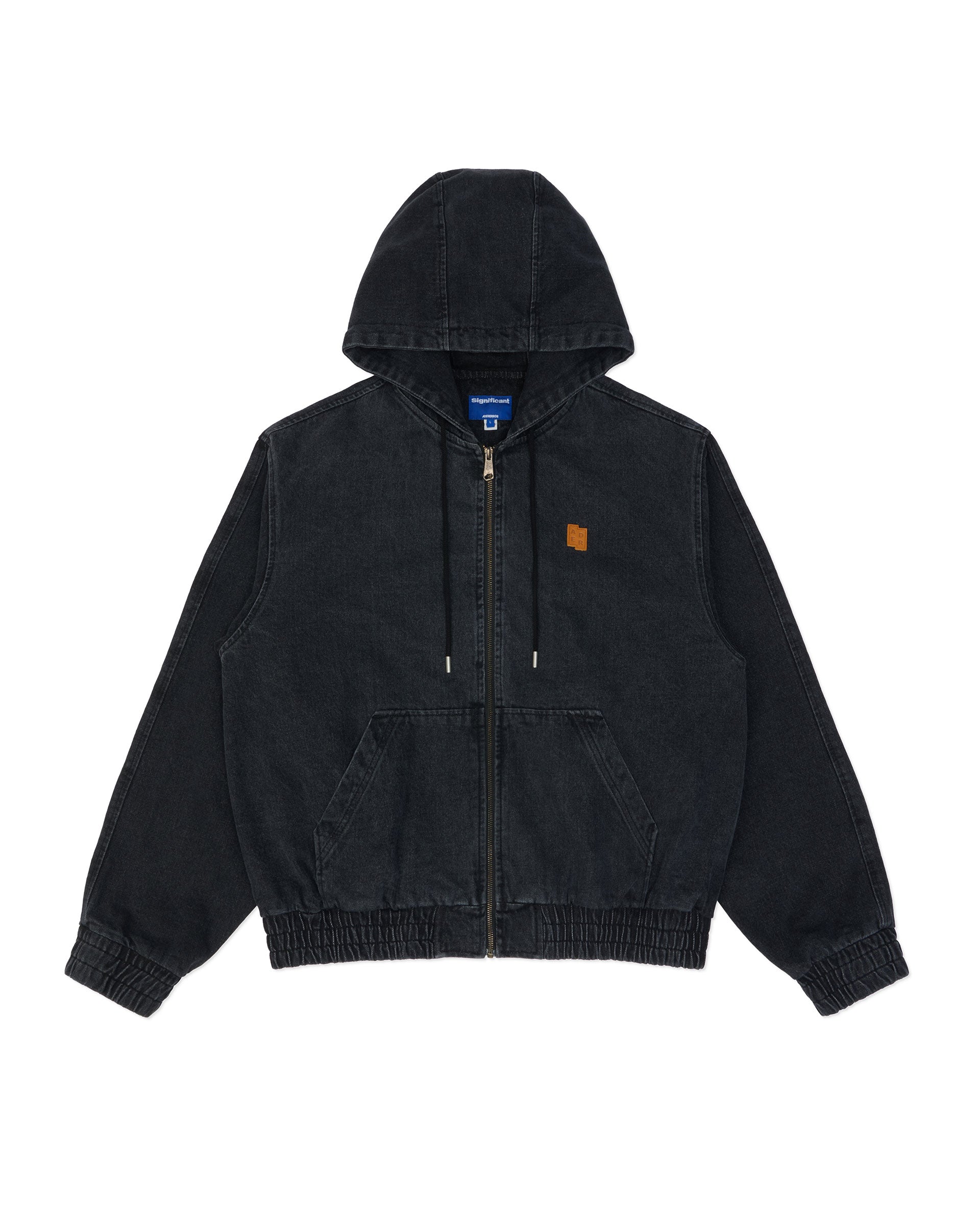 Ader Error - Sig; SV Tag hooded work jacket 01 (Noir) product image 13 | TRAB K-Fashion Australia