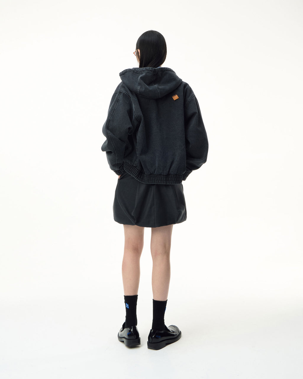 Ader Error - Sig; SV Tag hooded work jacket 01 (Noir) product image 9 | TRAB K-Fashion Australia