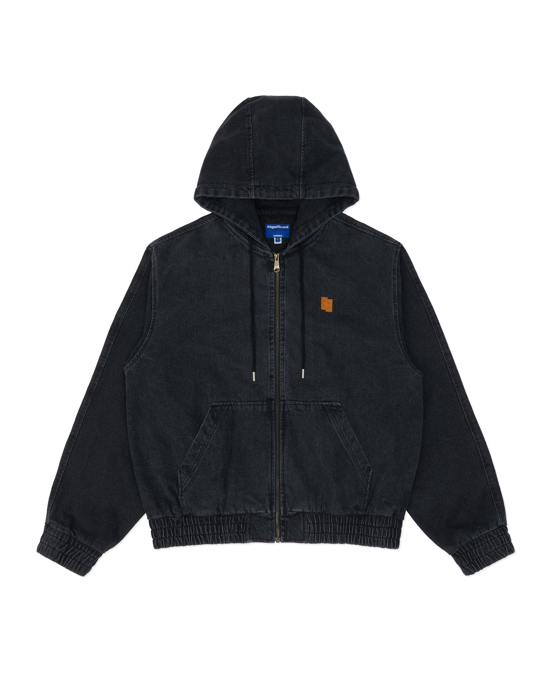 Ader Error - Sig; SV Tag hooded work jacket 01 (Noir) product image 6 | TRAB K-Fashion Australia