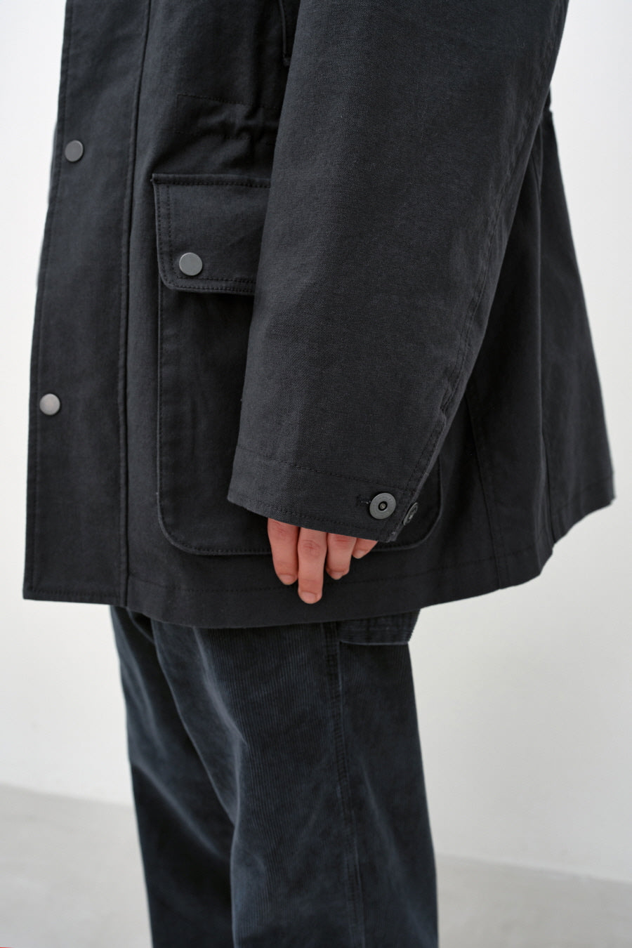 Insilence - Safari Jacket (Charcoal) product image 4 | TRAB K-Fashion Australia