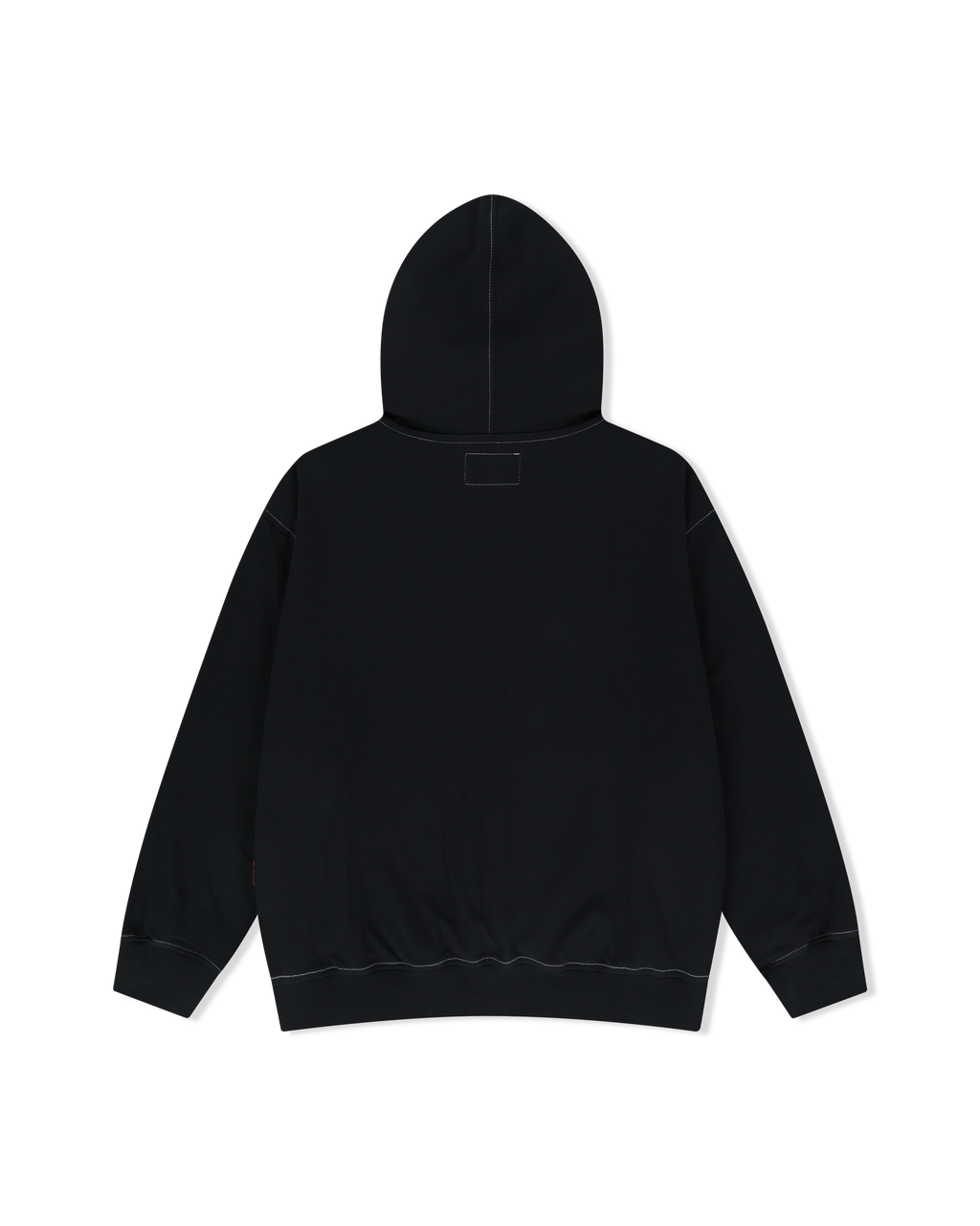 yeseyesee - Y.E.S Single Stitch Hoodie (Black) product image 2 | TRAB K-Fashion Australia