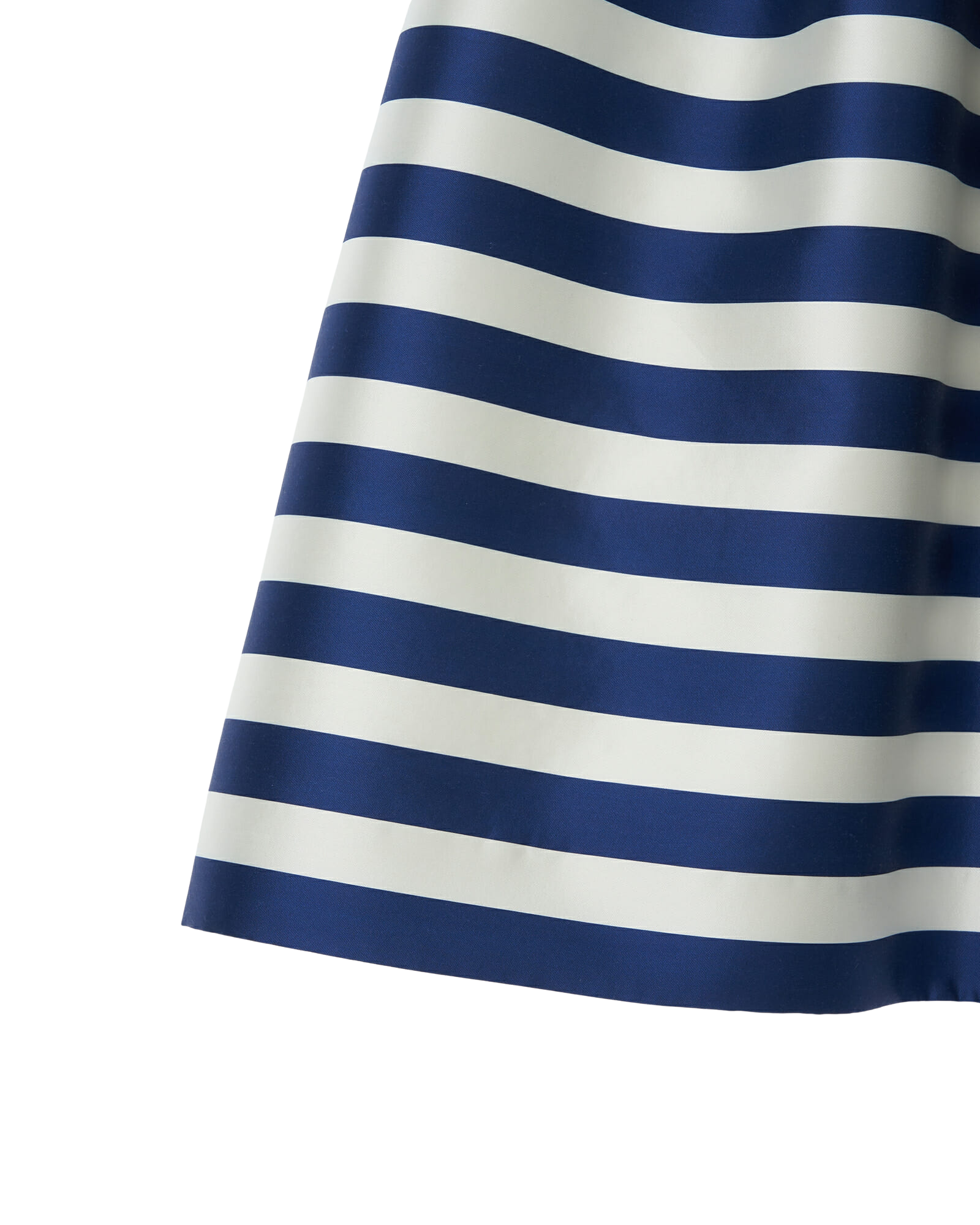 Kimhe Kim - Striped Mikado Silk Midi Skirt (Navy) product image 9 | TRAB K-Fashion Australia