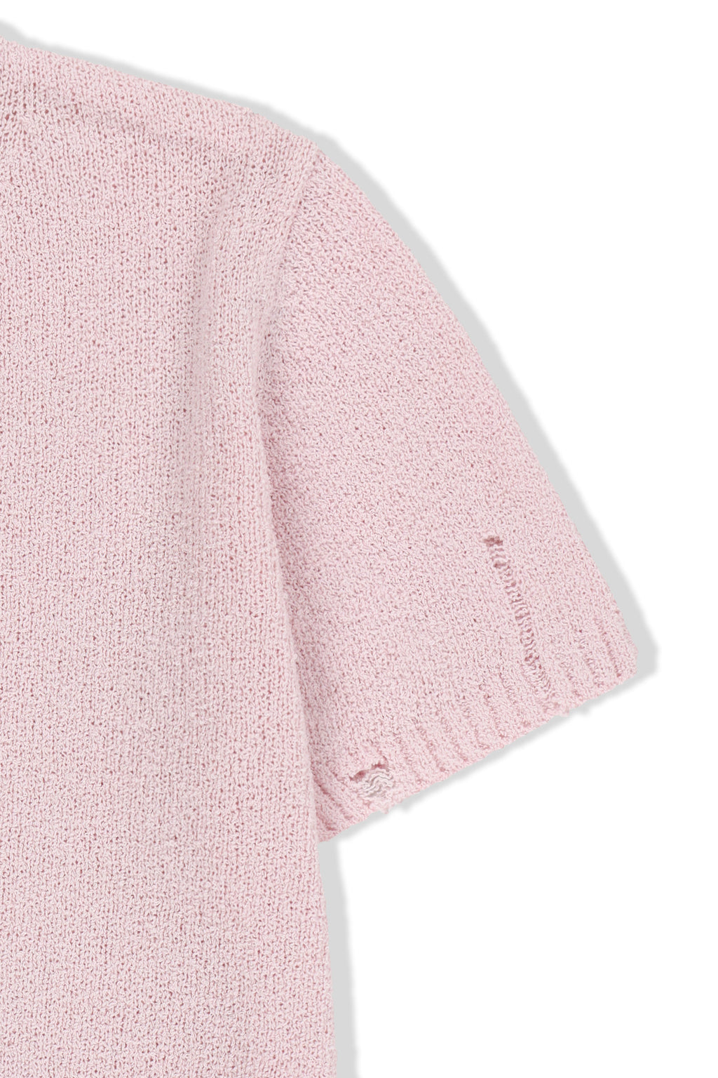 Matin Kim - [Pre-Order – Ships June 17] Half Sleeve Logo Pullover (Pink) product image 4 | TRAB K-Fashion Australia