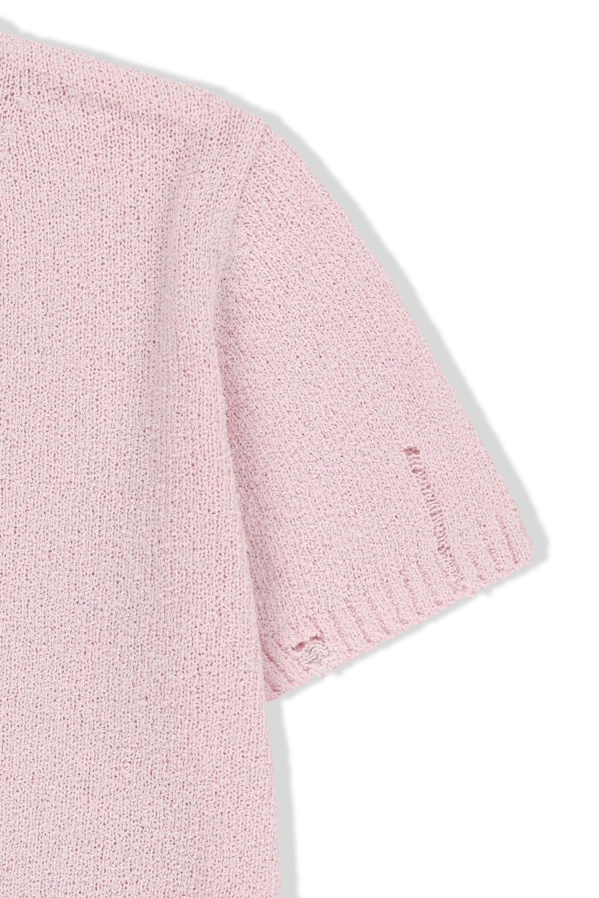 Matin Kim - [Pre-Order – Ships June 17] Half Sleeve Logo Pullover (Pink) product image 4 | TRAB K-Fashion Australia