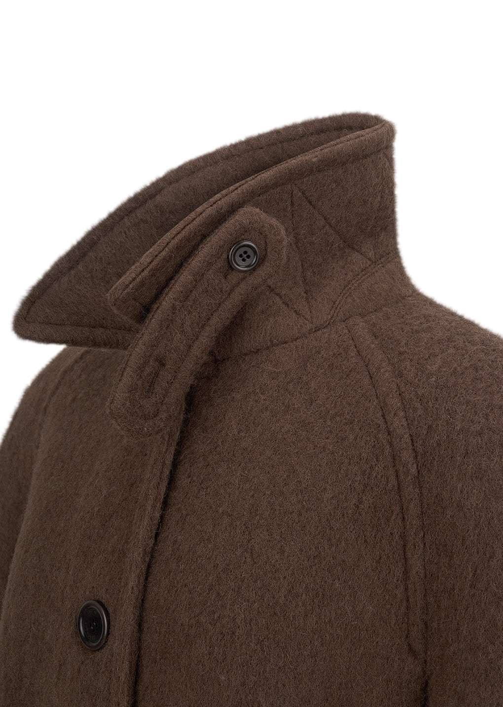 Amomento - alpaca raglan coat (Brown) product image 10 | TRAB K-Fashion Australia