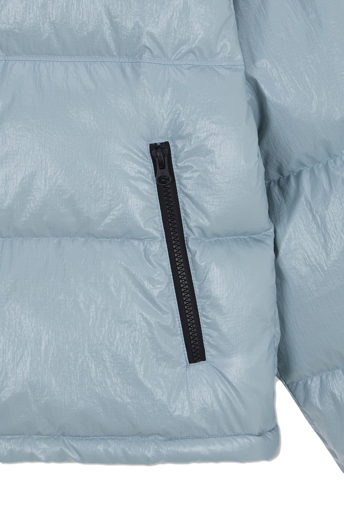 Matin Kim - Small Logo Volume Down Jumper (Light Grey) product image 5 | TRAB K-Fashion Australia