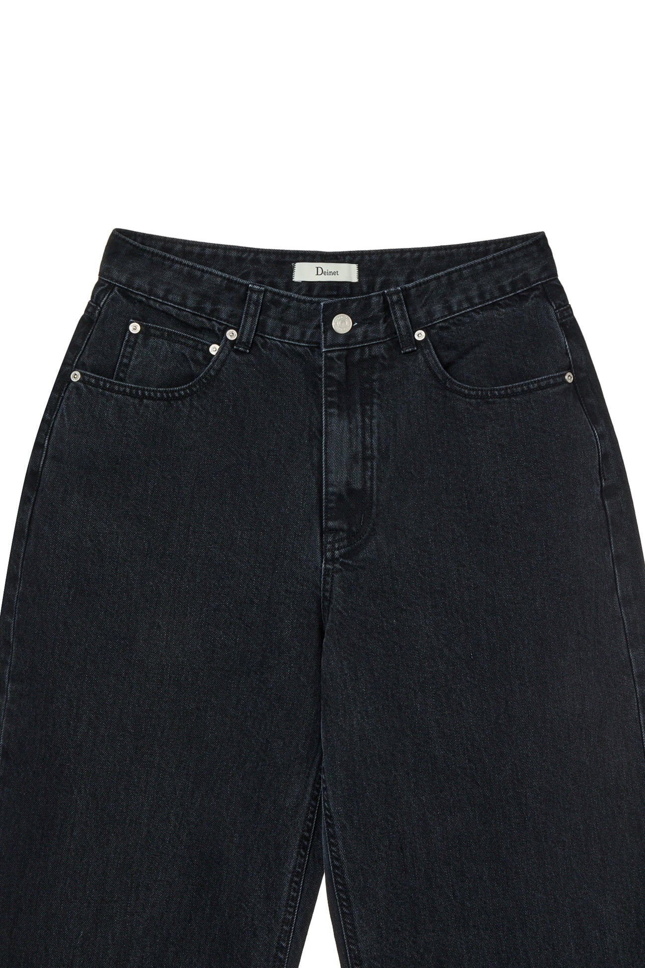 Deinet - Twill Cotton Jeans (Black) product image 5 | TRAB K-Fashion Australia