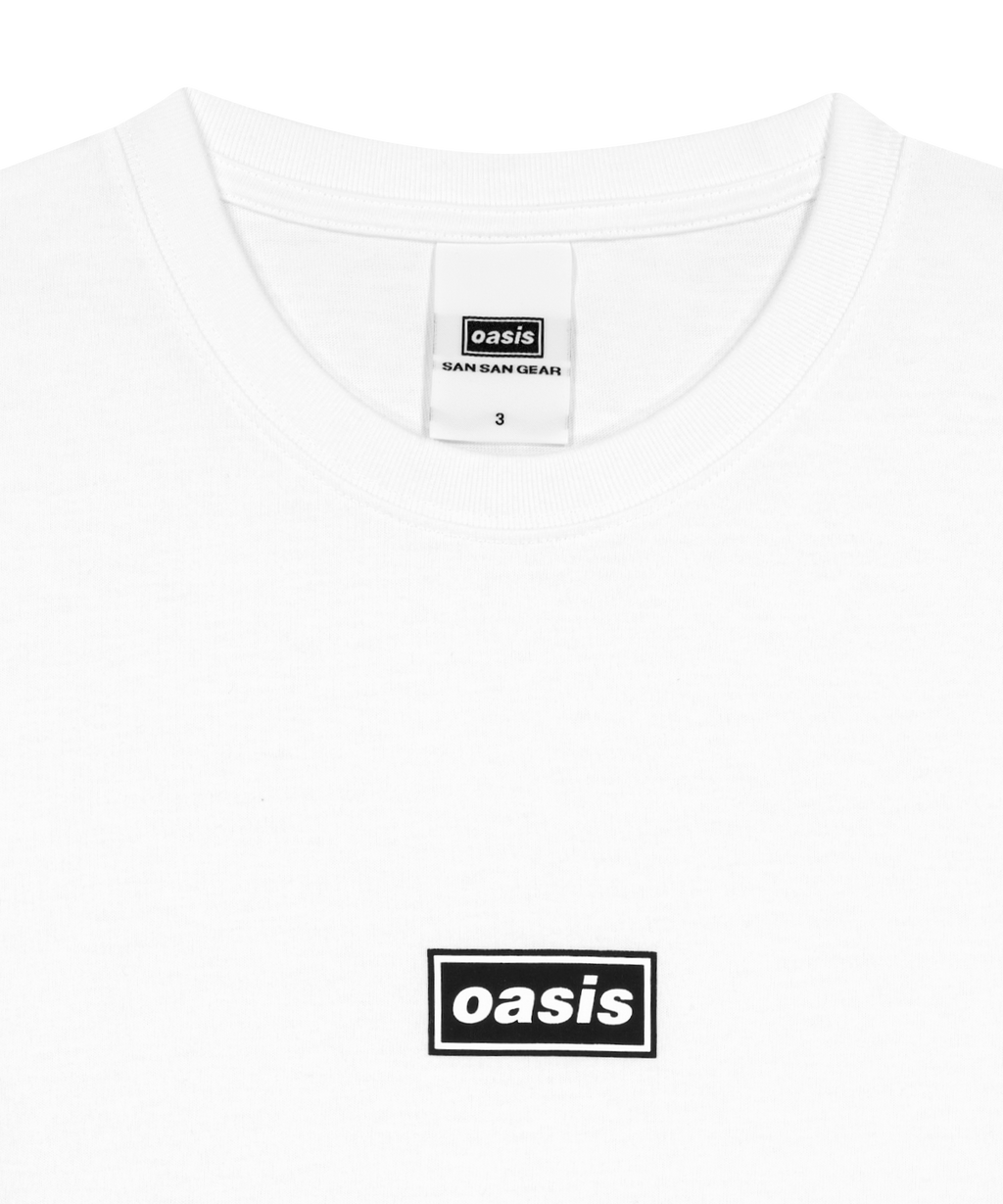 San San Gear - San San Oasis Logo T-Shirt (White) product image 3 | TRAB K-Fashion Australia