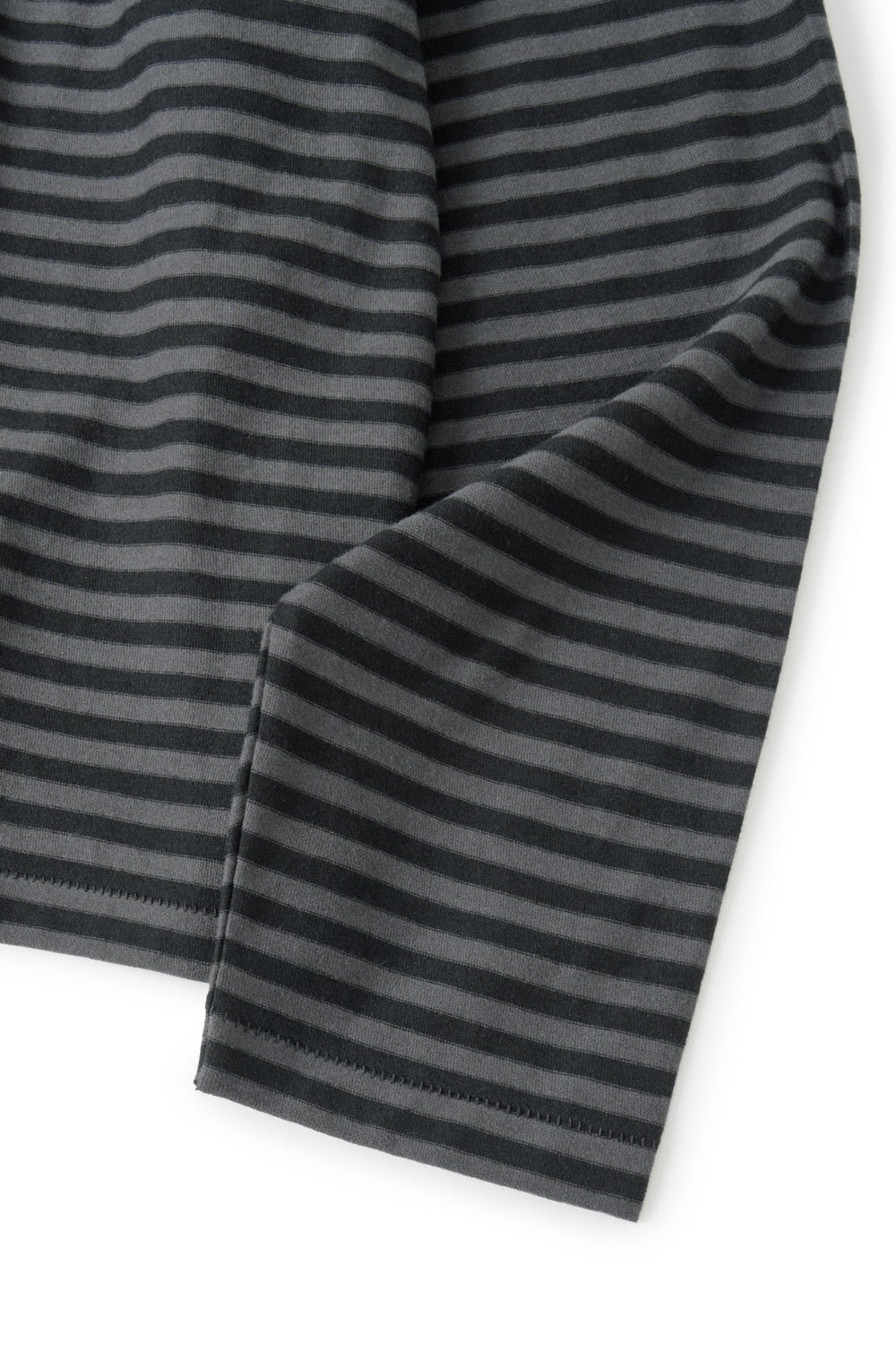 Hatchingroom - Crop Tee Stripe (Black/Charcoal) product image 4 | TRAB K-Fashion Australia
