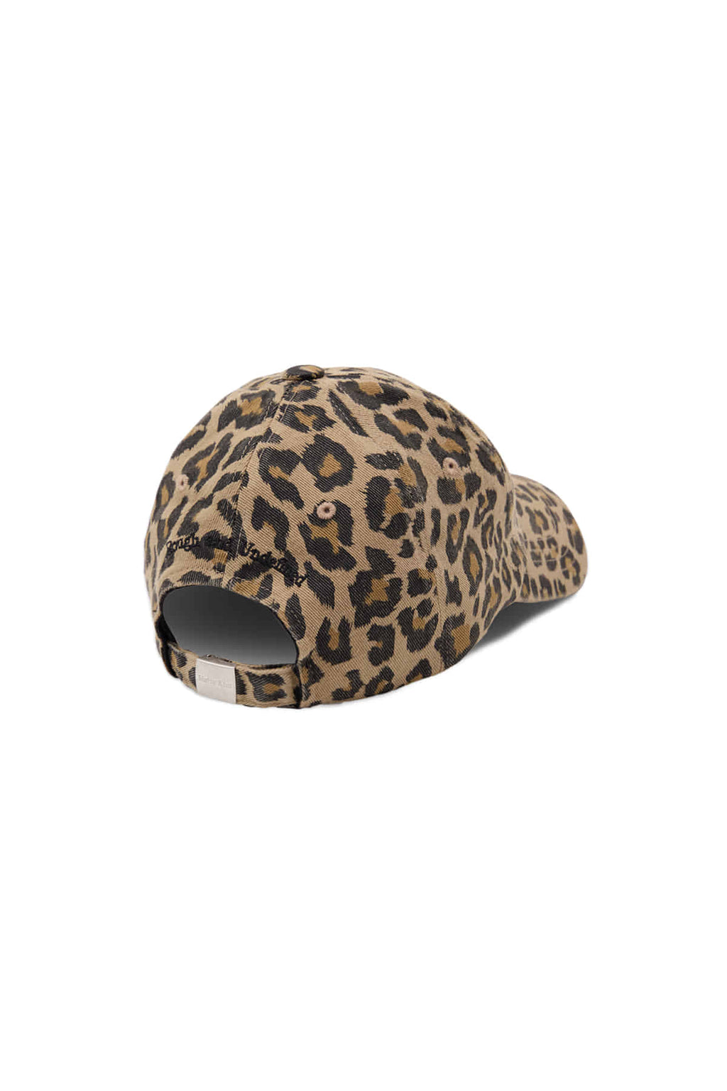 Matin Kim - Matin Leopard Volume Logo Ball Cap (Dark Beige) product image 3 | TRAB K-Fashion Australia