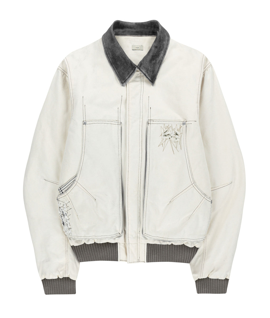 XLIM - Ep.8 04 Jacket (Ivory) product image 9 | TRAB K-Fashion Australia