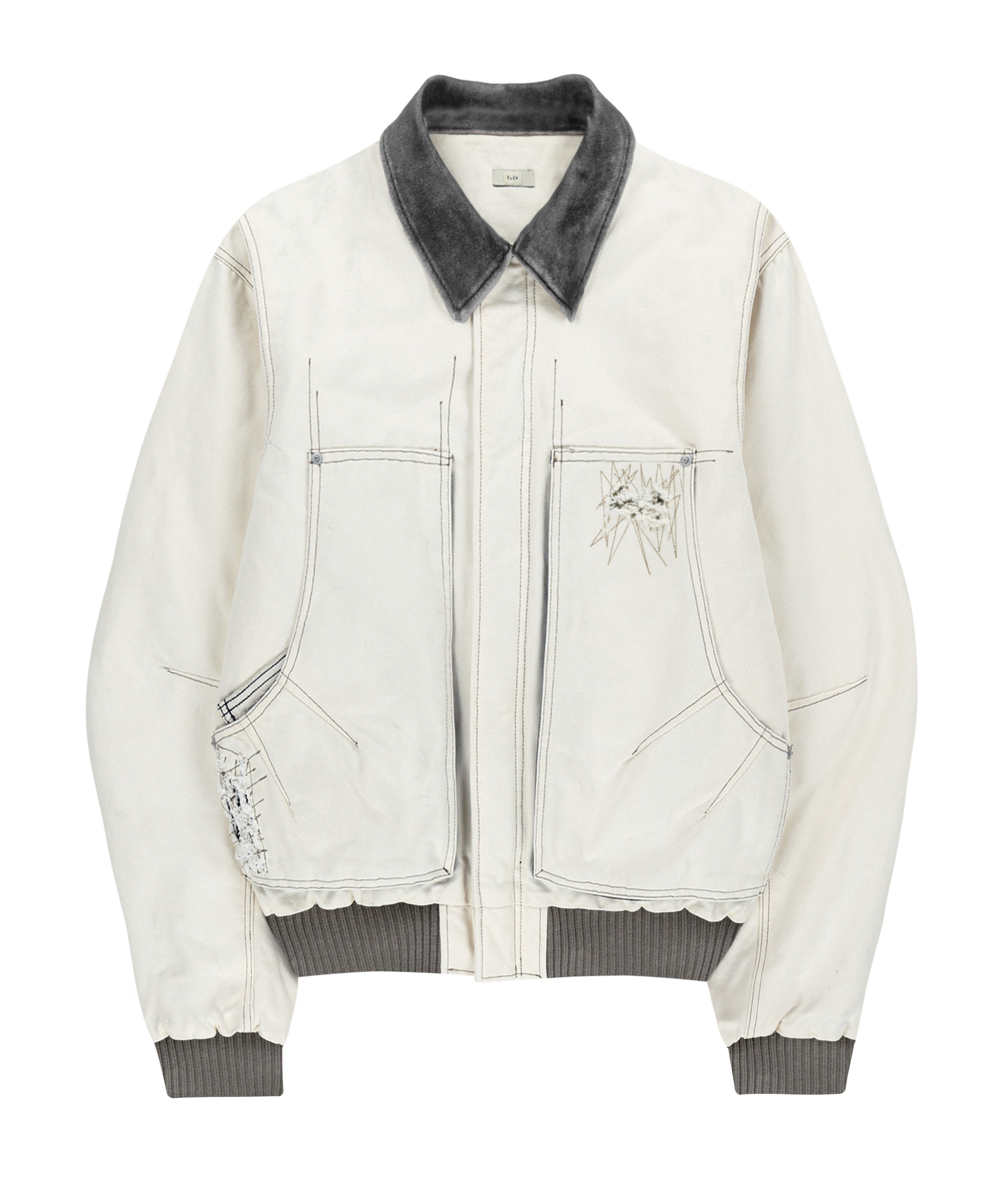 XLIM - Ep.8 04 Jacket (Ivory) product image 9 | TRAB K-Fashion Australia