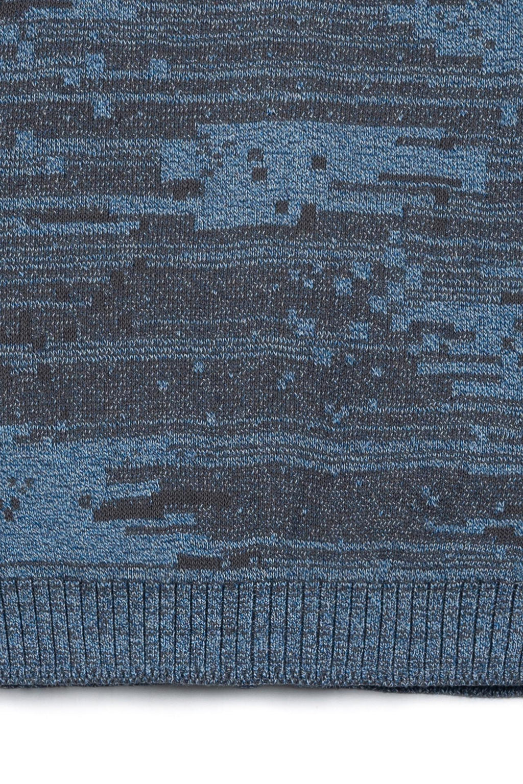 Ioedle - Mosaic Urban Knit Vest Cardigan (Blue) product image 5 | TRAB K-Fashion Australia