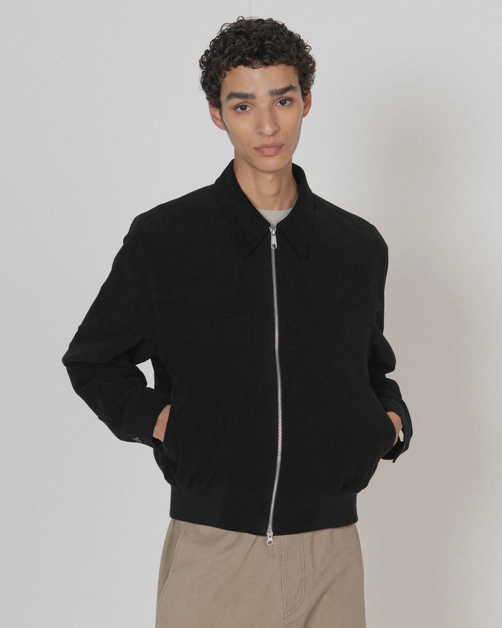 Brownyard - Moleskin Blouson (Black) product image 3 | TRAB K-Fashion Australia