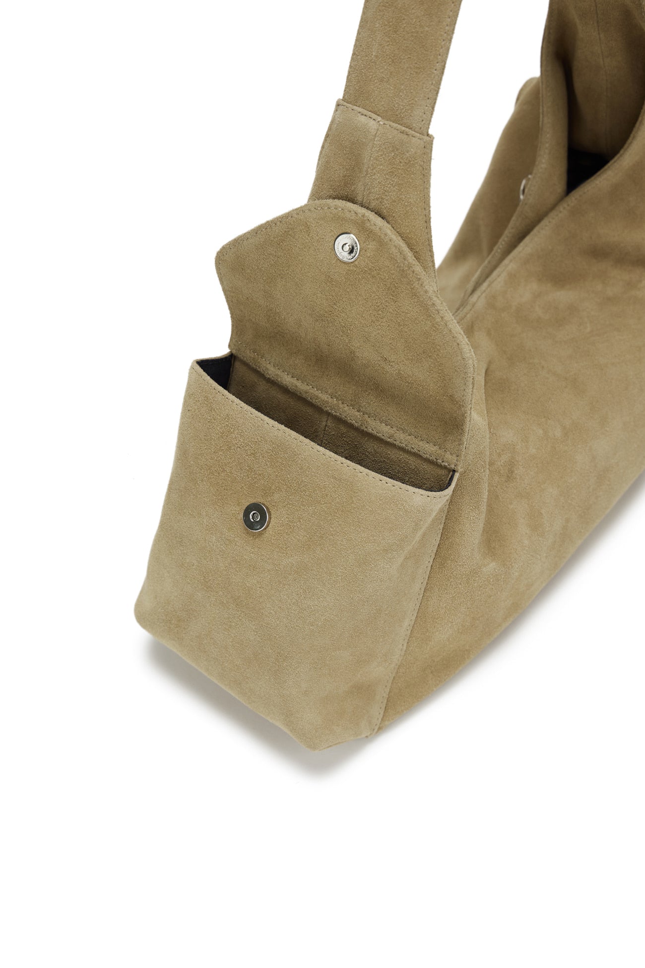 Deinet - Deinet Suede Buckle Bag (Beige) product image 13 | TRAB K-Fashion Australia