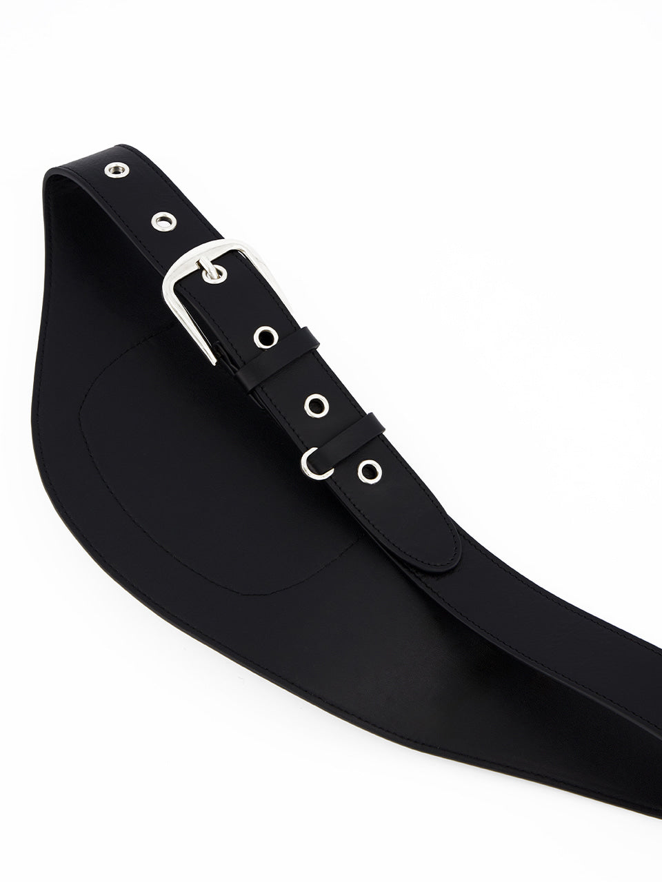 Kijun - Curve Belt Bag (Black) product image 8 | TRAB K-Fashion Australia