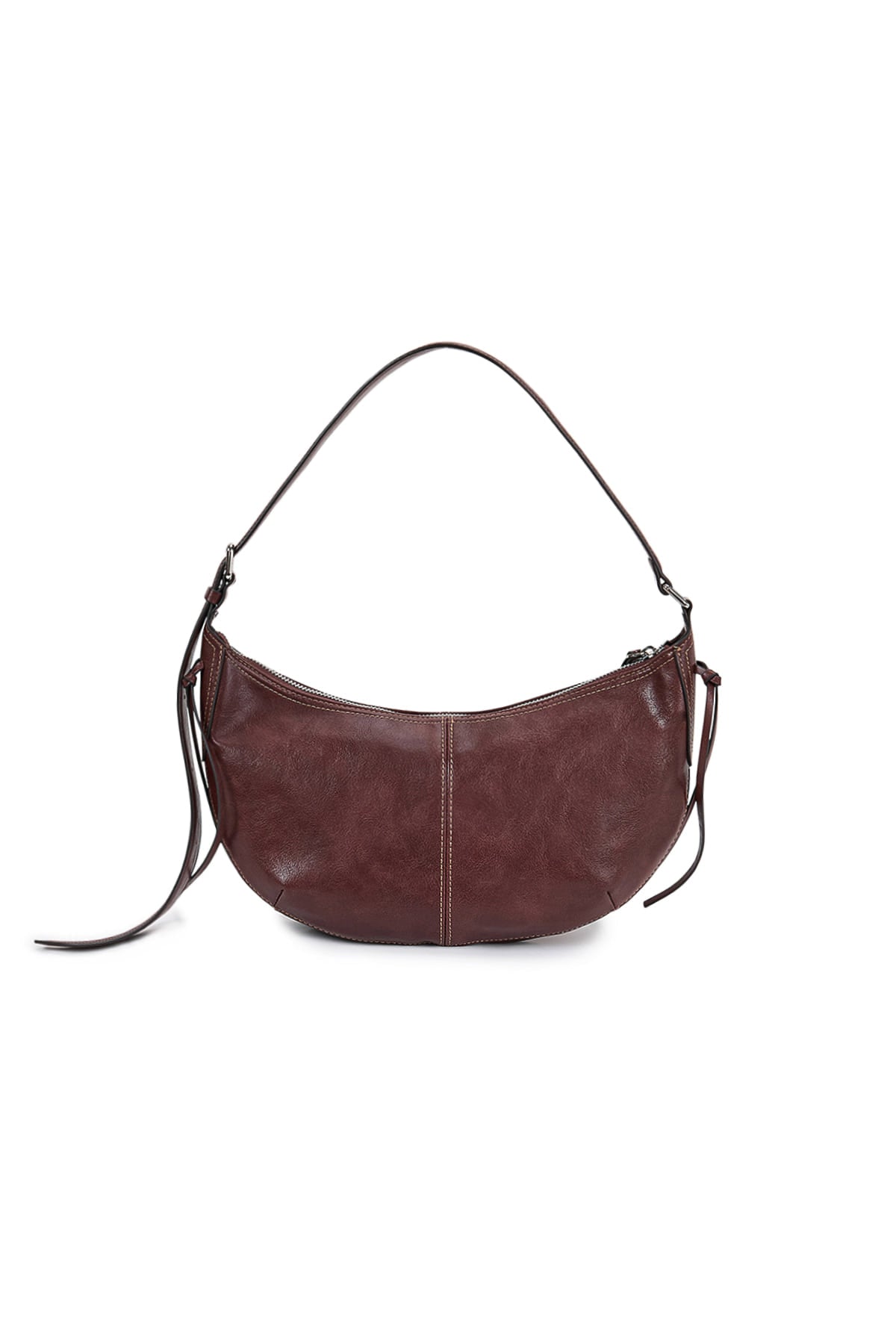 Matin Kim - Moonline Arc Hobo Bag (Brown) product image 5 | TRAB K-Fashion Australia