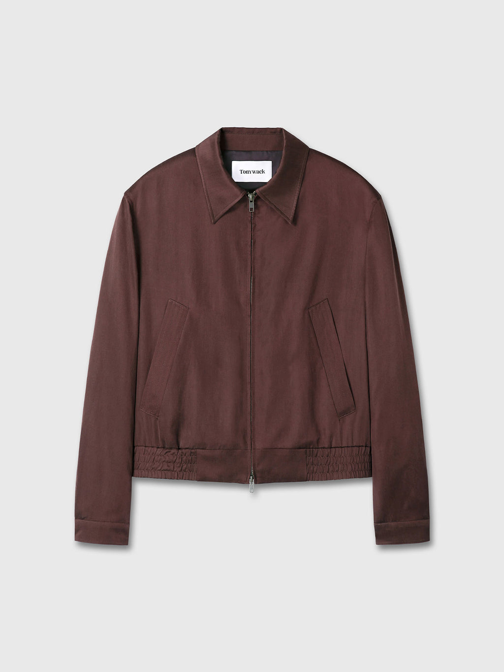 Tonywack - Silk Cotton Swing Jacket (Vintage Maroon) product image 8 | TRAB K-Fashion Australia
