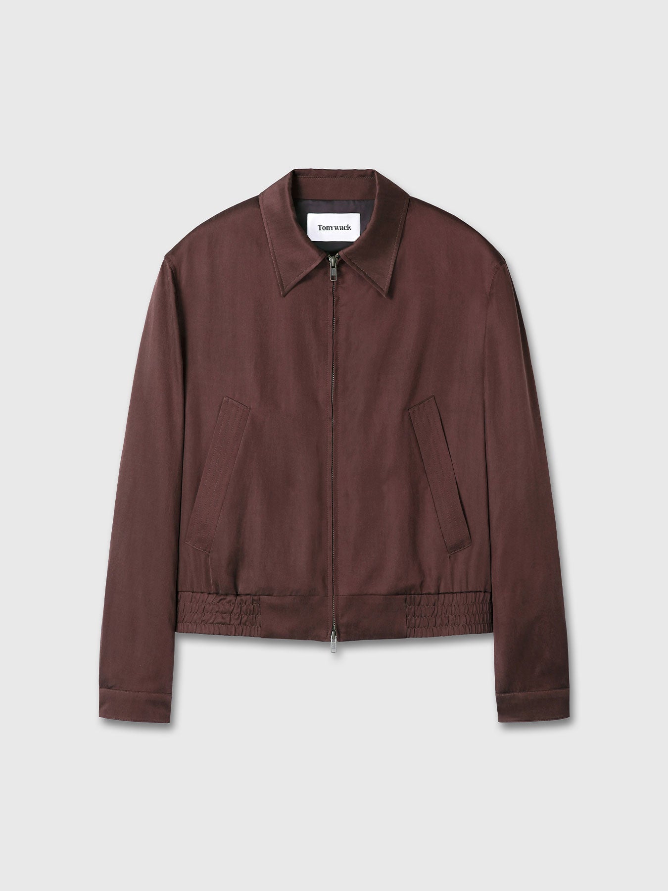 Tonywack - Silk Cotton Swing Jacket (Vintage Maroon) product image 8 | TRAB K-Fashion Australia